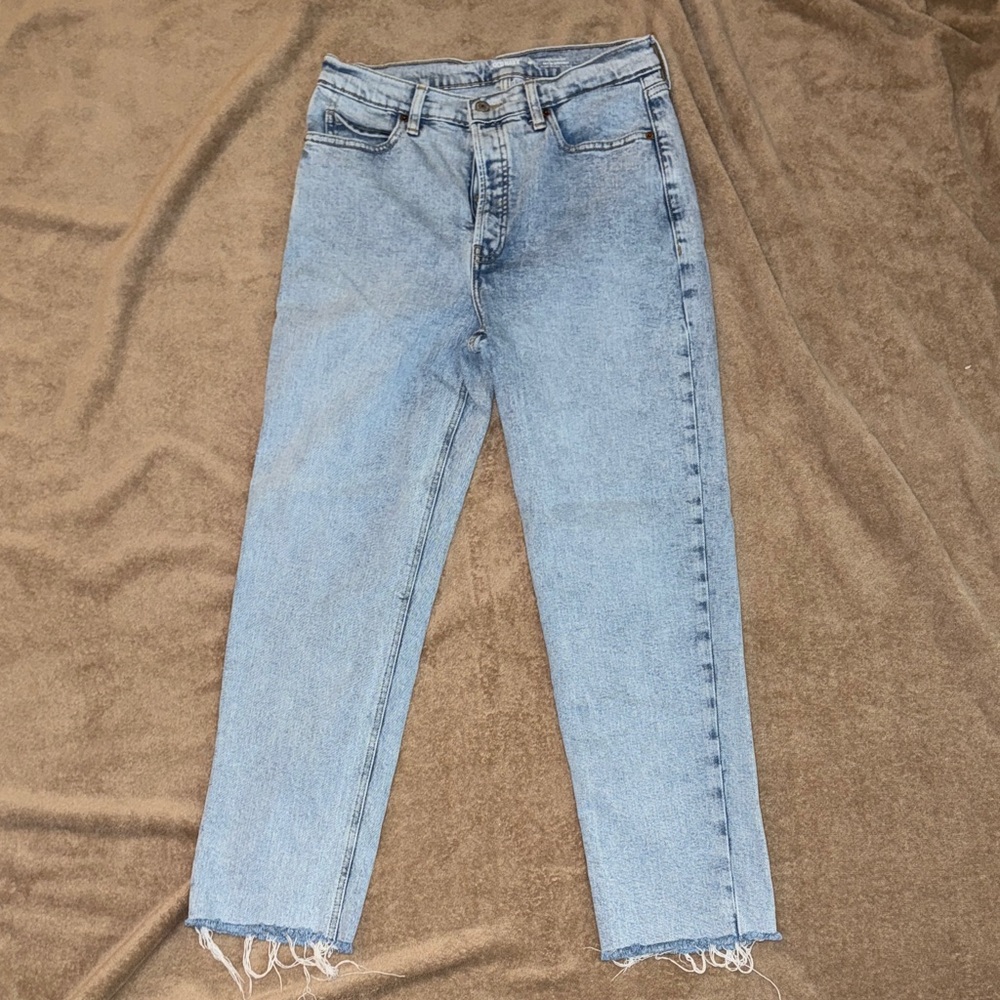 Old Navy Light Blue Ankle Jeans